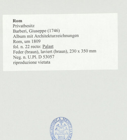 Rückseite von bh501045_recto