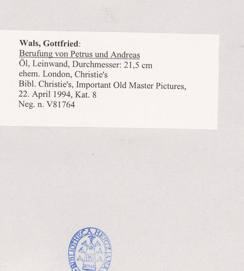 Rückseite von bh501794_recto