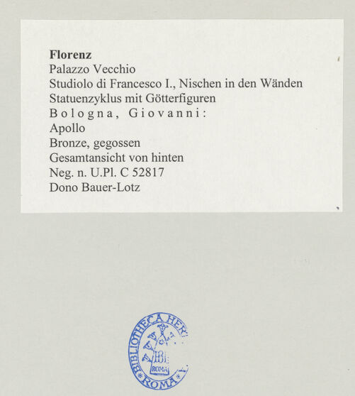 Rückseite von bh501941_recto