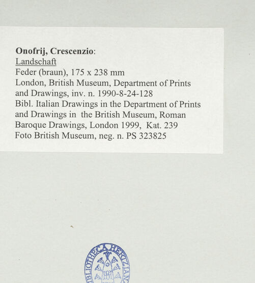 Rückseite von bh502609_recto