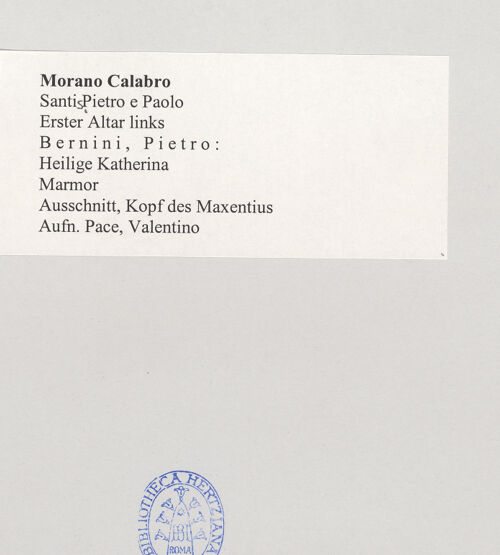 Rückseite von Pace, Valentino [https://www.deutsche-digitale-bibliothek.de/content/lizenzen/rv-fz/] Heilige Katherina - Ausschnitt, Kopf des Maxentius, bh504990_recto. Foto: Pace, Valentino.