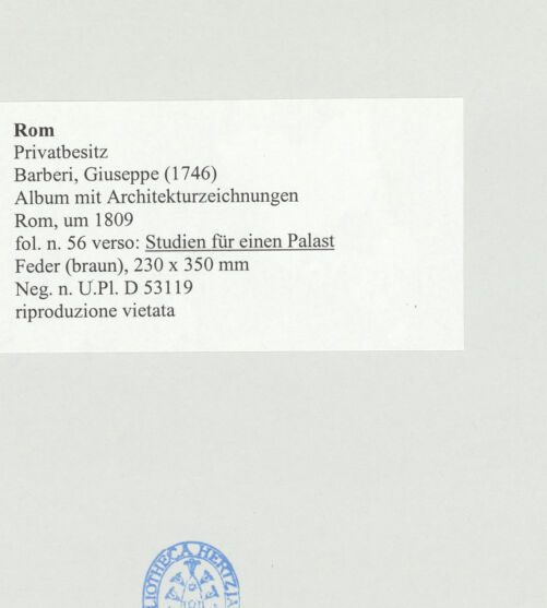 Rückseite von bh505178_recto