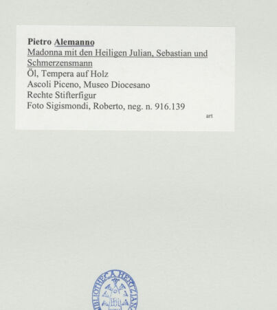 Rückseite von Sigismondi, Roberto [https://www.deutsche-digitale-bibliothek.de/content/lizenzen/rv-fz/] Schmerzensmann - Rechte Stifterfigur, bh506968_recto. Foto: Sigismondi, Roberto.