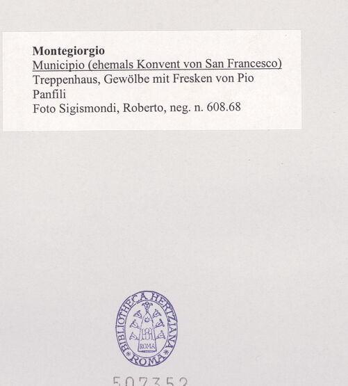 Rückseite von bh507352_recto