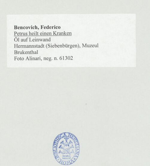 Rückseite von bh507464_recto