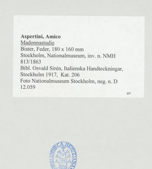 Rückseite von bh507682_recto