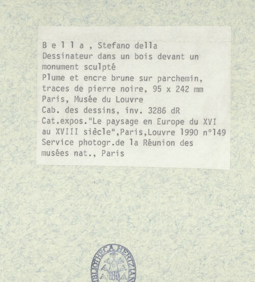 Rückseite von Istituto Nazionale per la Grafica [http://creativecommons.org/publicdomain/mark/1.0/] Bildnis der Louisa Hammond (Der Brief), 3. Zustand - , bh508237_recto. Foto.