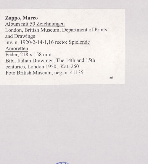 Rückseite von bh509252_recto