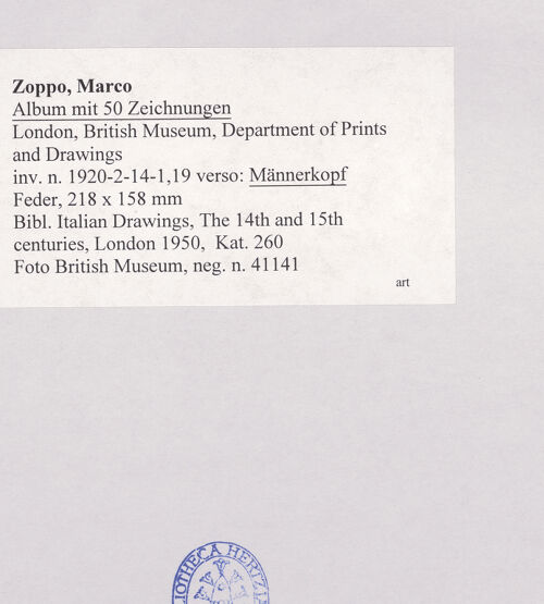 Rückseite von bh509254_recto