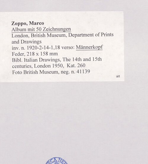 Rückseite von bh509256_recto