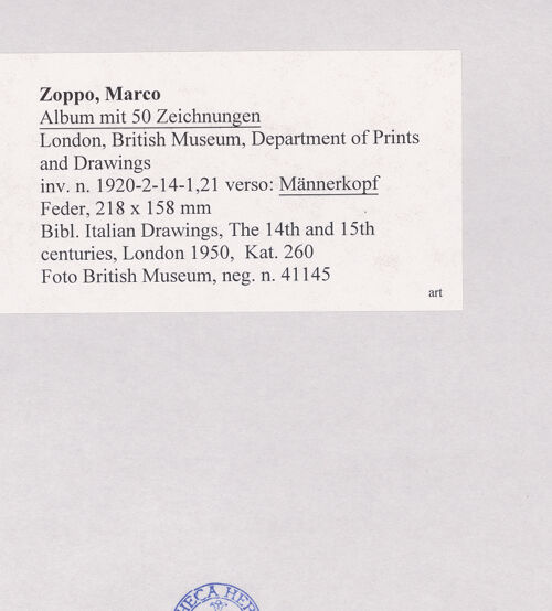 Rückseite von bh509258_recto