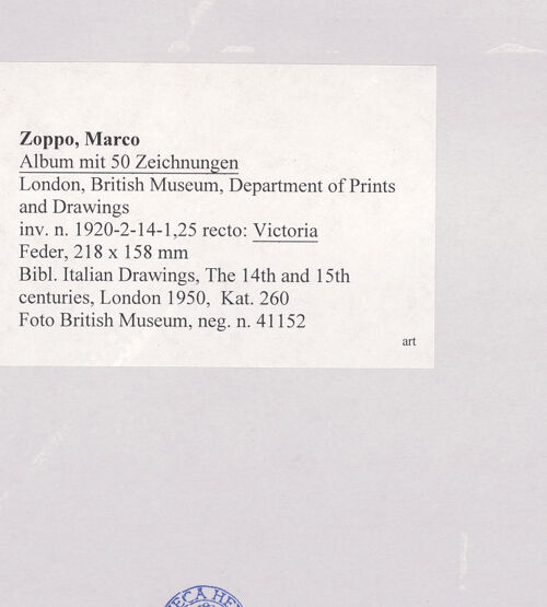 Rückseite von bh509267_recto