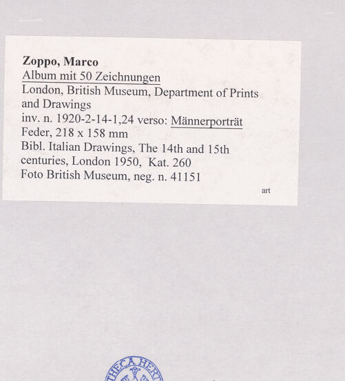 Rückseite von bh509268_recto