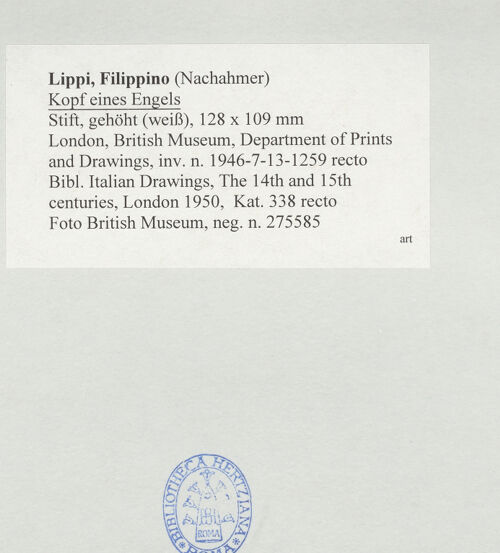 Rückseite von bh509409_recto