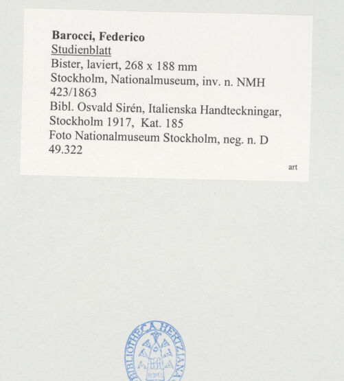 Rückseite von bh509574_recto