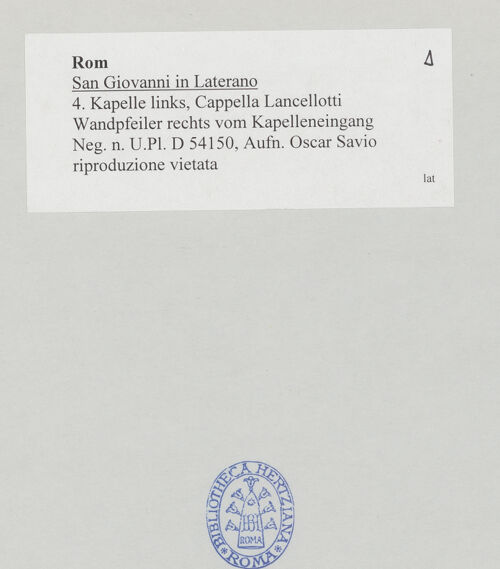 Rückseite von bh510003_recto