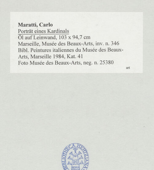 Rückseite von bh510448_recto