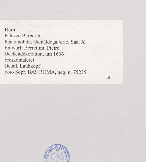 Rückseite von bh510710_recto