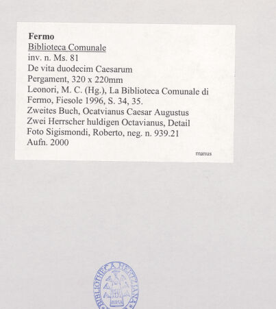 Rückseite von bh510820_recto