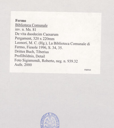 Rückseite von bh510822_recto