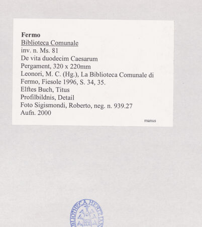 Rückseite von bh510825_recto