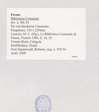 Rückseite von bh510829_recto