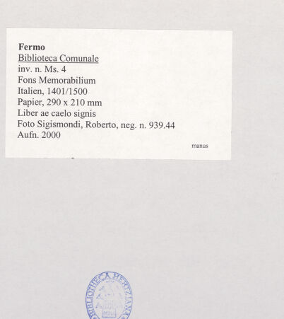 Rückseite von bh510831_recto