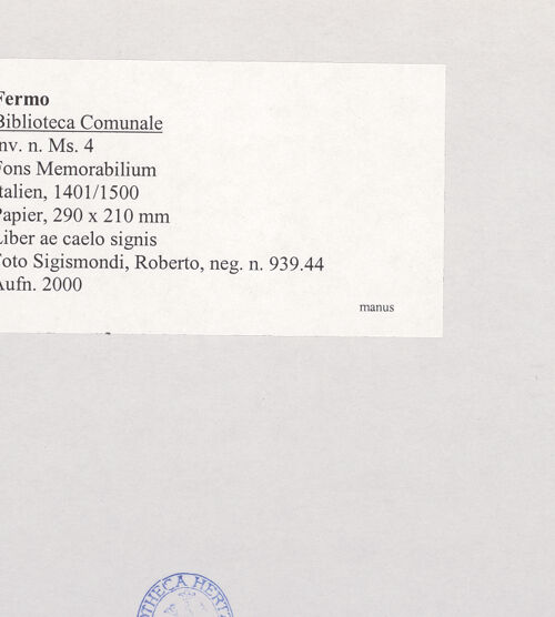 Rückseite von bh510831_recto