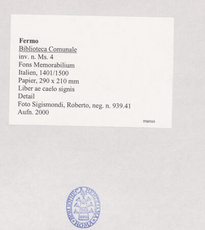 Rückseite von bh510834_recto