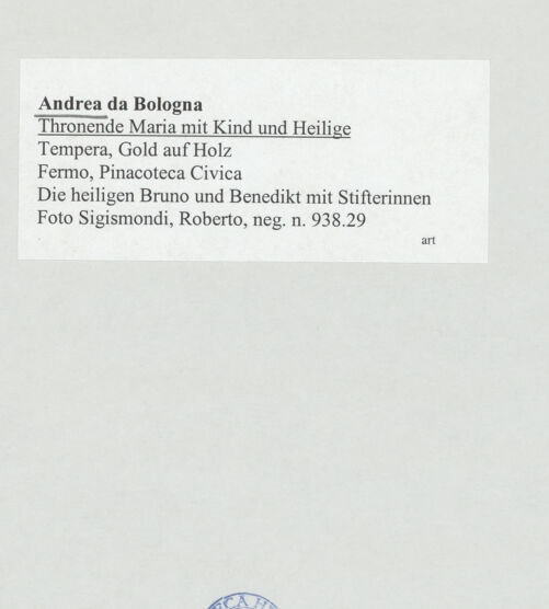 Rückseite von bh510877_recto