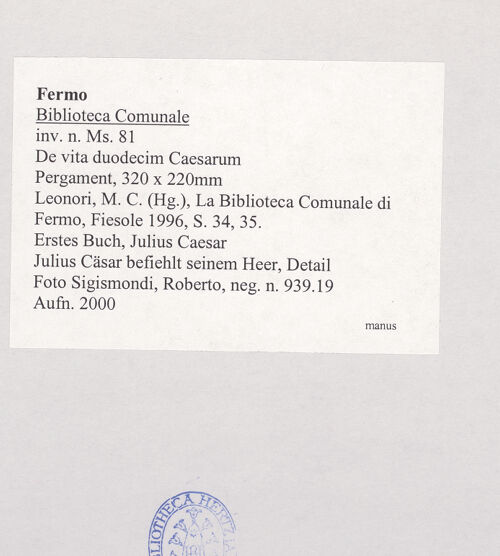 Rückseite von bh510906_recto