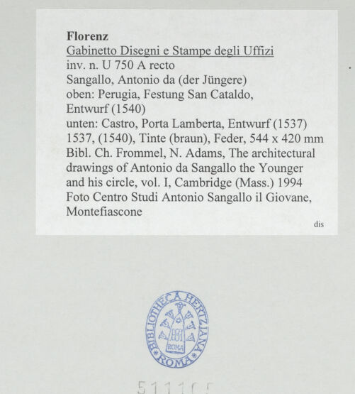 Rückseite von bh511105_recto