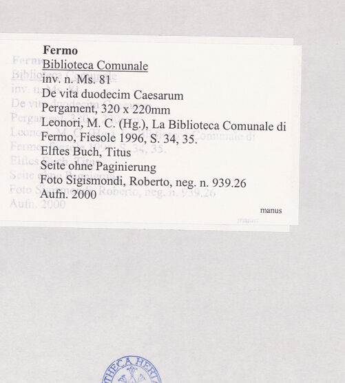 Rückseite von bh511346_recto