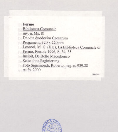 Rückseite von bh511347_recto