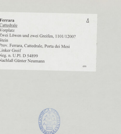 Rückseite von bh511383_recto