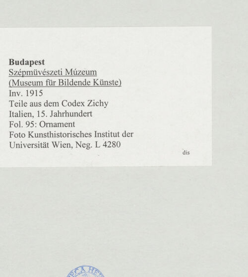 Rückseite von bh511477_recto