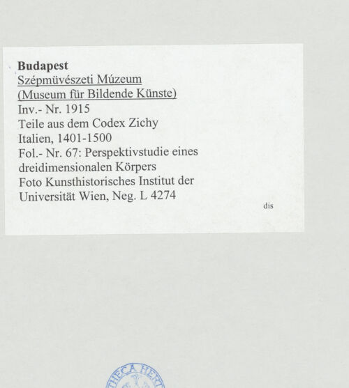 Rückseite von bh511481_recto