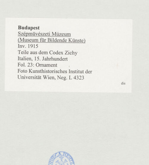 Rückseite von bh511565_recto