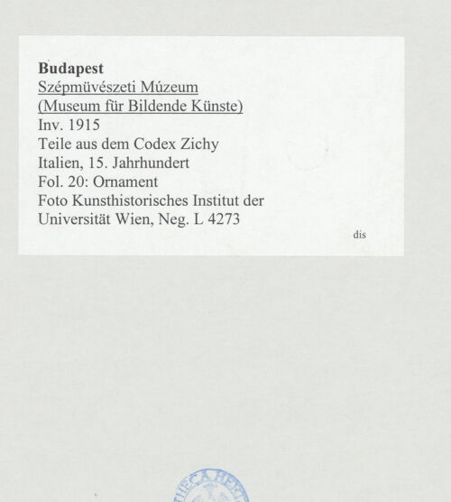 Rückseite von bh511584_recto