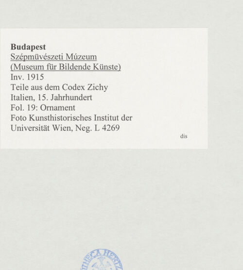 Rückseite von bh511585_recto