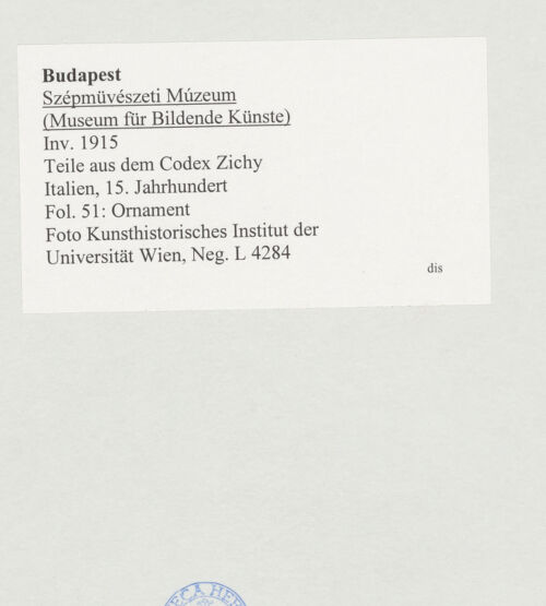 Rückseite von bh511588_recto