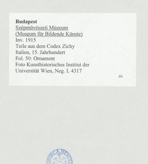 Rückseite von bh511589_recto