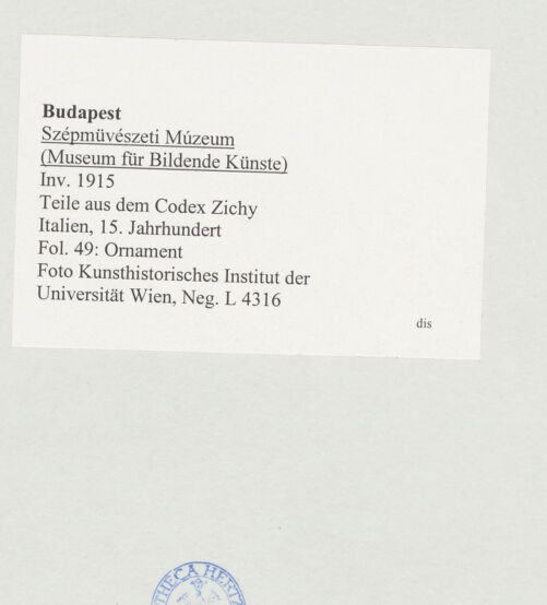 Rückseite von bh511590_recto