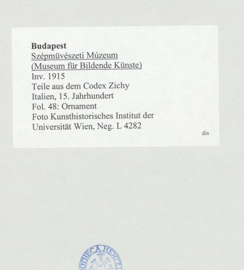 Rückseite von bh511591_recto