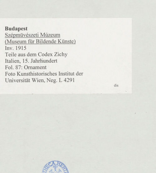 Rückseite von bh511605_recto