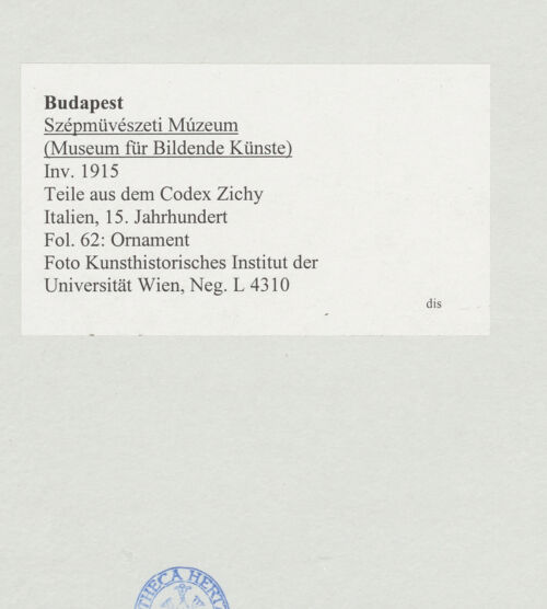 Rückseite von bh511606_recto