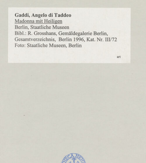 Rückseite von bh511644_recto