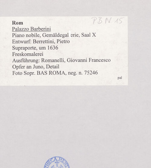 Rückseite von bh511671_recto