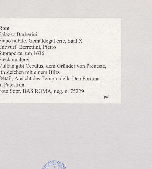 Rückseite von bh511677_recto