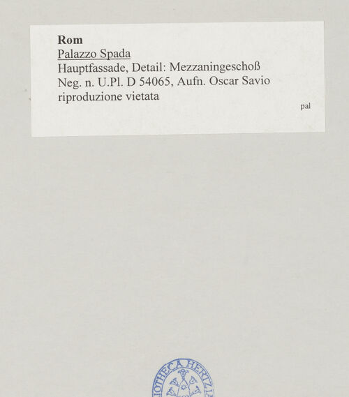 Rückseite von bh512574_recto